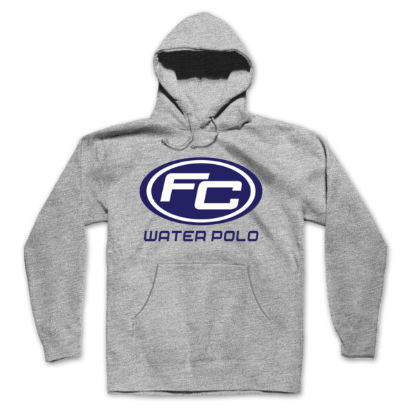 FULLERTON JC WATER POLO - PREMIUM UNISEX HOODIE - LIGHT GREY HEATHER -20ZE85 Thumbnail