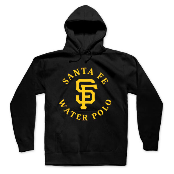 SANTE FE HS  WATER POLO - PREMIUM UNISEX HOODIE - BLACK - KPQ34R Thumbnail