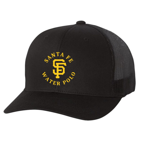 SANTE FE  HS WATER POLO - SNAPBACK MESH BACK HAT - BLACK - $RLMN7U$ Thumbnail