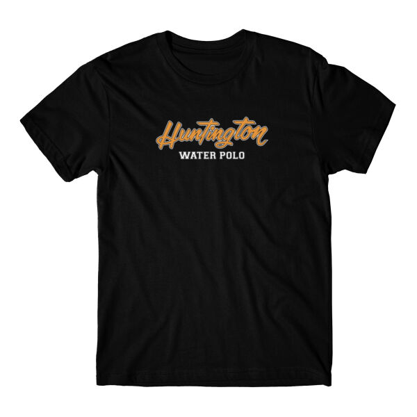HUNTINGTON BEACH HS WATER POLO - PREMIUM  T-SHIRT - BLACK - MS5CTZ Thumbnail