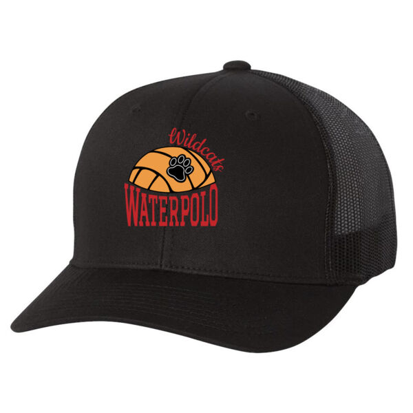 WILSON HS GIRLS WATER POLO - SNAPBACK MESH BACK HAT - BLACK - $ZGPOM$ Thumbnail