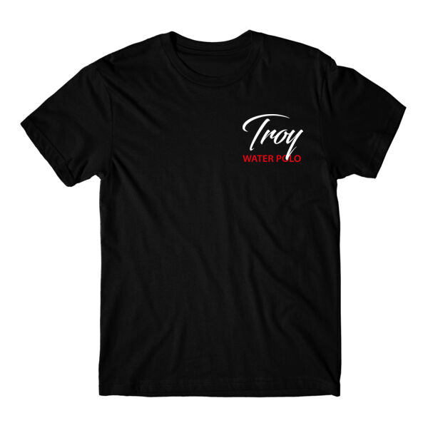 TROY HS  WATER POLO - PREMIUM UNISEX T-SHIRT - BLACK - VLBEKZ Thumbnail