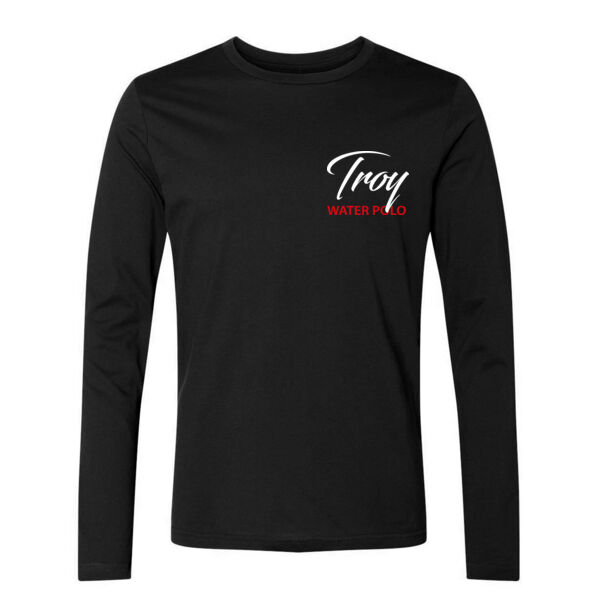 TROY HS  WATER POLO - PREMIUM UNISEX LONG SLEEVE - BLACK - 19XSVR Thumbnail