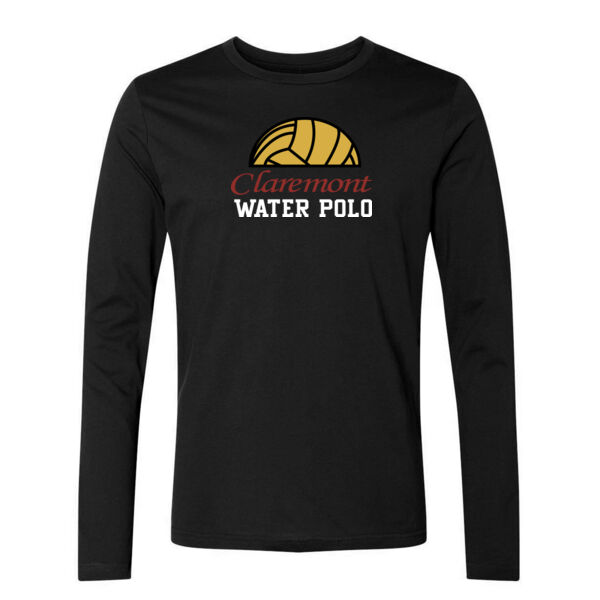CLAREMONT HS GIRLS WATER POLO  - PREMIUM UNISEX LONG SLEEVE T-SHIRT - BLACK - G92ODI Thumbnail