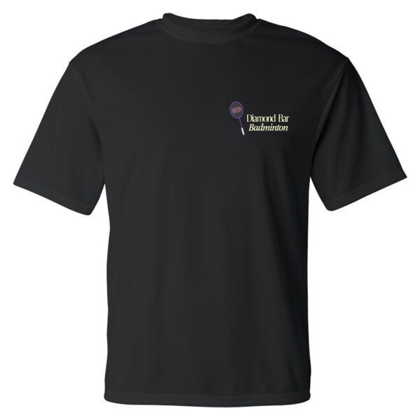 VARSITY  DIAMOND BAR BADMINTON - PREMIUM MENS  DRYFIT SHIRT - BLACK - $C1PYOH$ Thumbnail