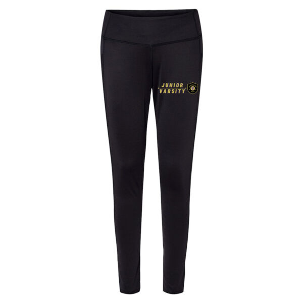  JUNIOR VARSITY DIAMOND BAR BADMINTON - PREMIUM LEGGINGS - BLACK - $59GL1X$ Thumbnail